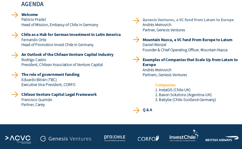 About InvestChile Background