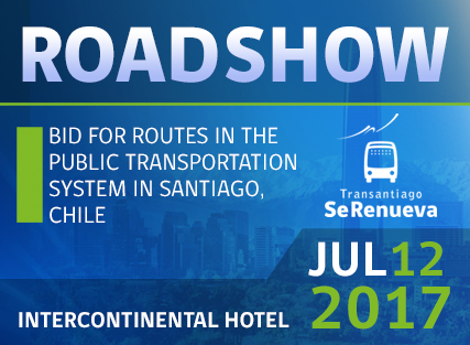 Roadshow: Bid for routes in the Public Transportation System in Santiago